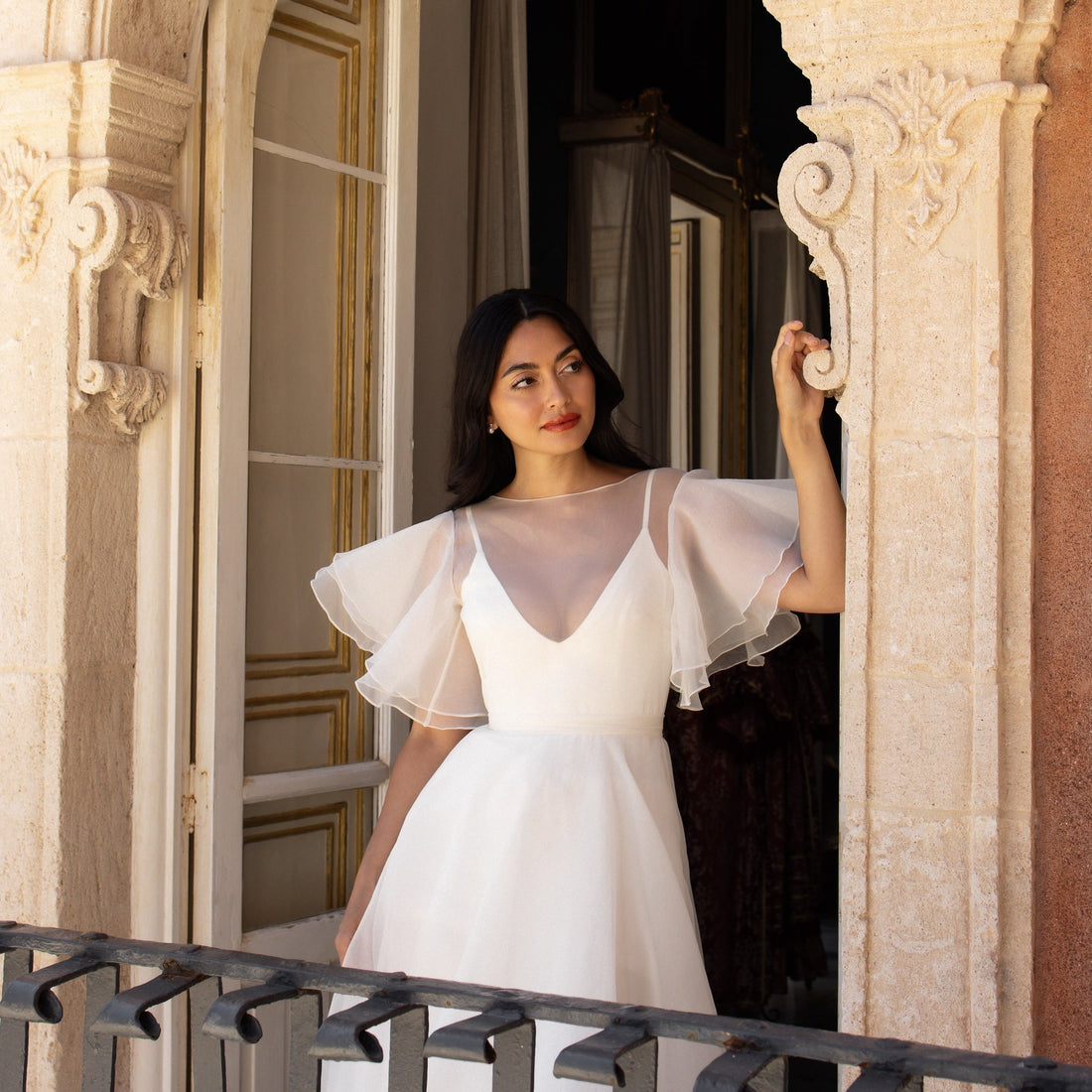A warm, wistful & romantic shoot inside Palazzo Borgia