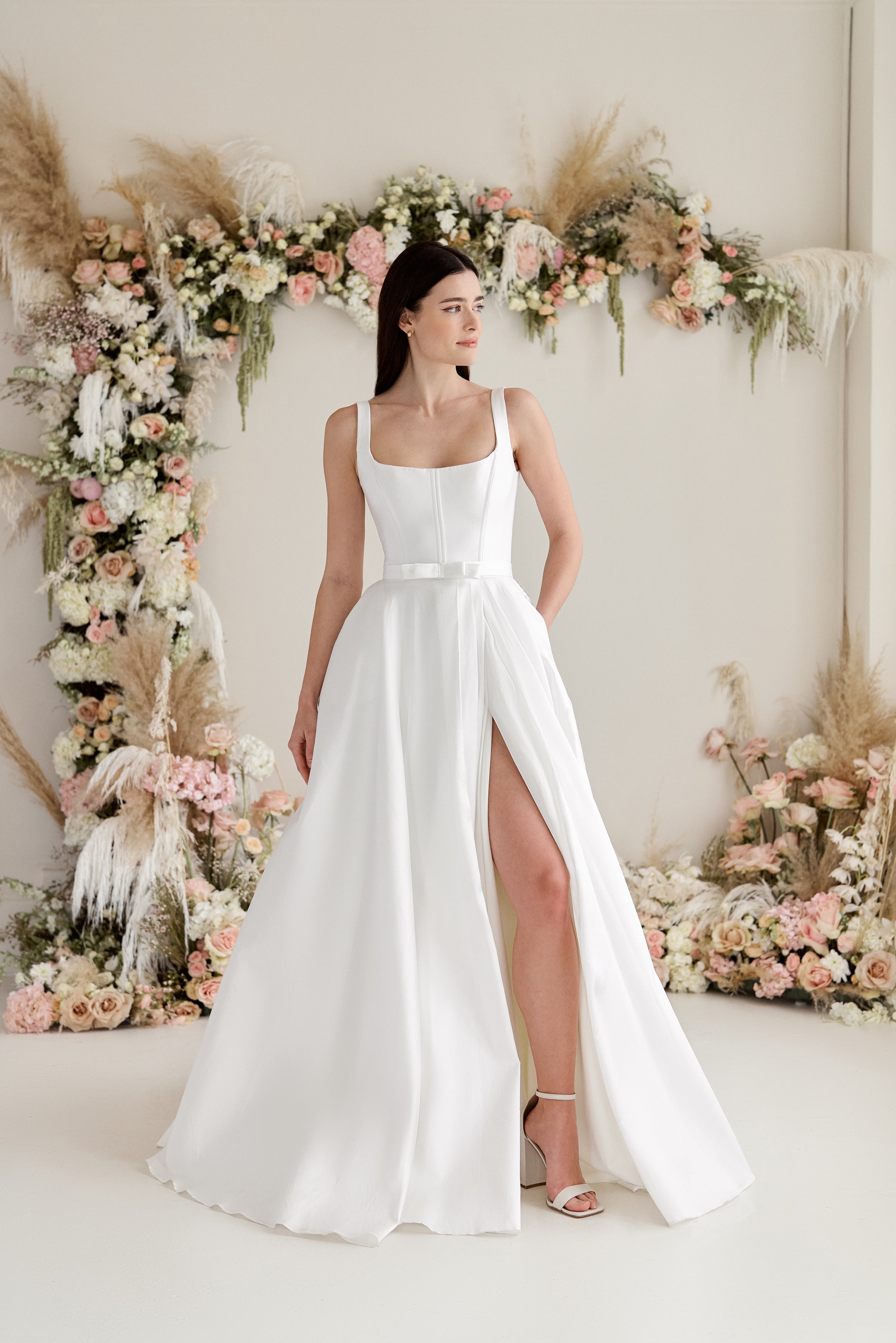 HOT Dress Belt Satin Bridal Belt Bridal Bow Belt Satin Bridal Dress