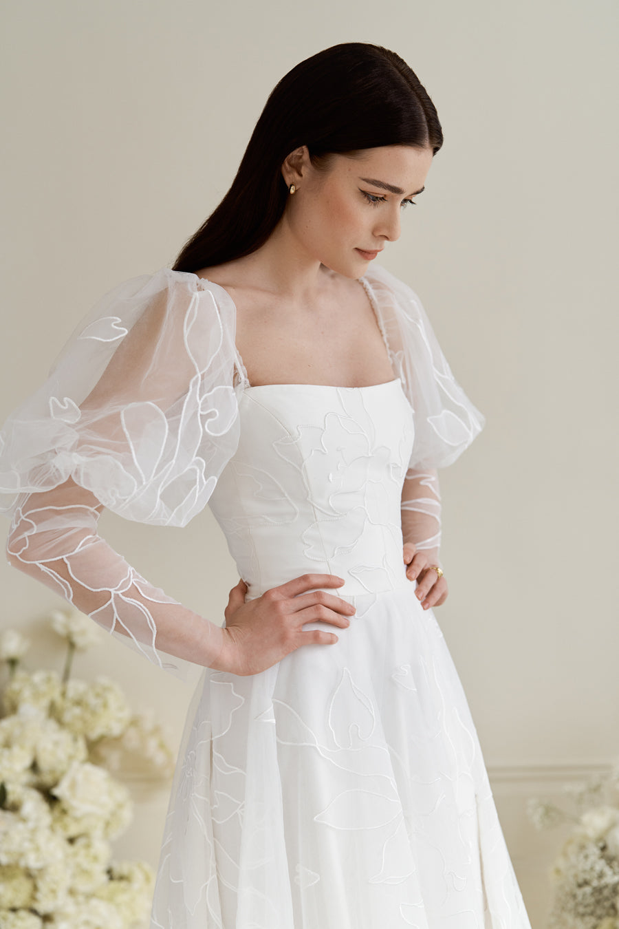 Simone Puff Sleeves