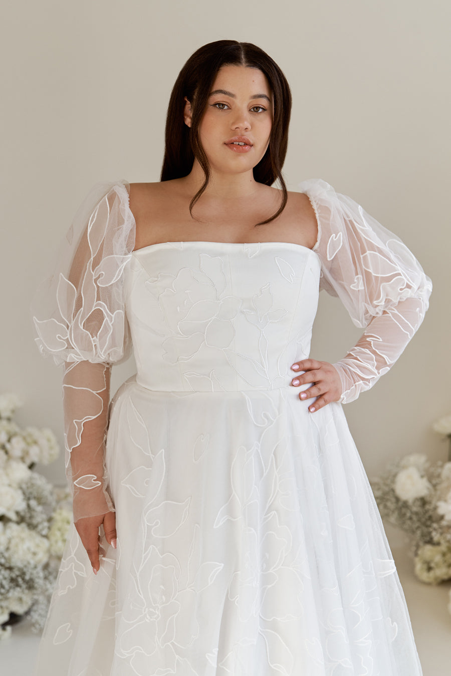 Simone Puff Sleeves